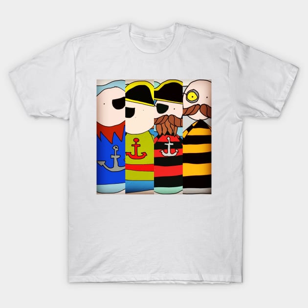 Pirates T-Shirt by Jonesyinc